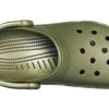 Crocs Classic Beach Unisex armádní zelené sandály 10001-309