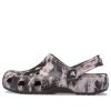 Crocs Classic Bleach Dye Clogs „Black White“ 207326-001