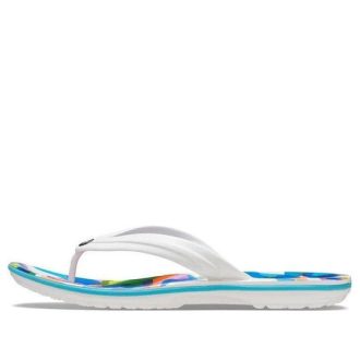 Crocs Classic Bubble Block Slide „White Multi“ 207615-94S
