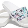 Crocs Classic Casual Fashion Unisex bílé pantofle 206520-928