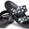 Crocs Classic Casual Fashion Unisex Black Blue Pantofle 207680-066