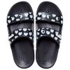 Crocs Classic Casual Fashion Unisex Black Blue Pantofle 207680-066