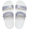 Crocs Classic Casual Fashion Unisex stříbrné pantofle 207769-90H