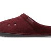 Crocs Classic Casual Thicken Stay Warm Unisex vínově červené pantofle 203600-60U