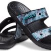 Crocs Classic Casual Unisex Blue Black Pantofle 207283-988