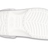 Crocs Classic Casual Unisex metalické stříbrné růžové sandály 207551-90H