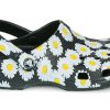 Crocs Classic clo daisy Sandály s celopotiskem Unisex Black 206375-0ZI