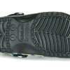 Crocs Classic clo daisy Sandály s celopotiskem Unisex Black 206375-0ZI
