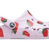 Crocs Classic Clog Casual Unisex růžové jahodové sandály 206230-6GD