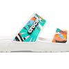 Crocs Classic Clog Cosy Unisex bílé vícebarevné pantofle „White“ 207856-94S Crocs Classic Clog Cosy Unisex bílé vícebarevné pantofle „White“ 207856-94S