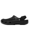 Crocs Classic Clog Cozy Breathable Beach Sandals Black 207142-001 Crocs Classic Clog Cozy Breathable Beach Sandals Black 207142-001