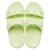 Crocs Classic Clog Cozy Unisex Šedozelené pantofle 206761-335