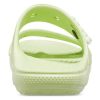Crocs Classic Clog Cozy Unisex Šedozelené pantofle 206761-335