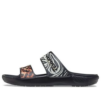 Crocs Classic Clog Cozy Unisex černé vícebarevné pantofle „Černé“ 207847-0C4 Crocs Classic Clog Cozy Unisex černé vícebarevné pantofle „Černé“ 207847-0C4