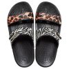 Crocs Classic Clog Cozy Unisex černé vícebarevné pantofle „Černé“ 207847-0C4 Crocs Classic Clog Cozy Unisex černé vícebarevné pantofle „Černé“ 207847-0C4