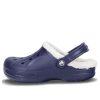 Crocs Classic Clog Crocs Stay Warm Odolné proti opotřebení Námořnická modrá Unisex pantofle 16244-49U