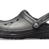 Crocs Classic Clog Crocs Stay Warm Odolné sportovní unisex černé sandály 16244-060