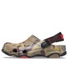 Crocs Classic Clog Desert Camouflage Beach Unisex Černé Hnědé sandály 207305-088