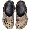Crocs Classic Clog Desert Camouflage Beach Unisex Černé Hnědé sandály 207305-088