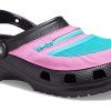 Crocs Classic Clog Kapesní sandály Black Pink 206612-0I8