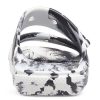 Crocs Classic Clog Marble Beach Sportovní pantofle Unisex Bílá Černá 207701-103 Crocs Classic Clog Marble Beach Sportovní pantofle Unisex Bílá Černá 207701-103