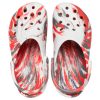 Crocs Classic Clog Marble Beach Sports Unisex červenobílé sandály „Red White“ 206867-884 Crocs Classic Clog Marble Beach Sports Unisex červenobílé sandály „Red White“ 206867-884