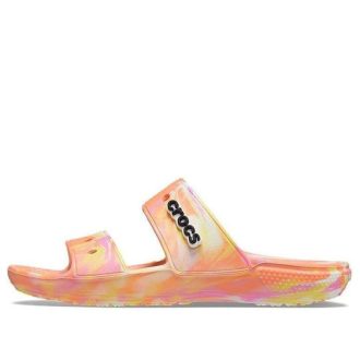 Crocs Classic Clog Marble Beach Unisex Červené Vícebarevné pantofle „Červené“ 207701-83F Crocs Classic Clog Marble Beach Unisex Červené Vícebarevné pantofle „Červené“ 207701-83F