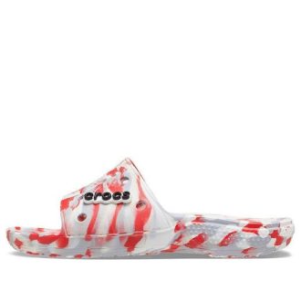 Crocs Classic Clog Marble Beach Unisex Red White Pantofle „Red White“ 206879-884 Crocs Classic Clog Marble Beach Unisex Red White Pantofle „Red White“ 206879-884