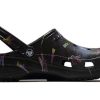 Crocs Classic Clog Neformální prodyšné plážové boty Černá Unisex 206868-001