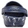 Crocs Classic Clog Printing Sandals Deep Blue 206053-462 Crocs Classic Clog Printing Sandals Deep Blue 206053-462