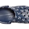 Crocs Classic Clog Printing Sandals Deep Blue 206053-462 Crocs Classic Clog Printing Sandals Deep Blue 206053-462