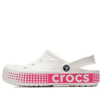 Crocs Classic Clog Prodyšná protiskluzová obuv Růžová Bílá 206852-100 Crocs Classic Clog Prodyšná protiskluzová obuv Růžová Bílá 206852-100
