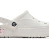 Crocs Classic Clog Prodyšná protiskluzová obuv Růžová Bílá 206852-100