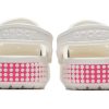 Crocs Classic Clog Prodyšná protiskluzová obuv Růžová Bílá 206852-100