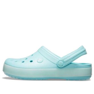 Crocs Classic Clog průsvitné plážové ledově modré sandály 205894-4S3 Crocs Classic Clog průsvitné plážové ledově modré sandály 205894-4S3