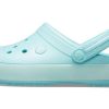 Crocs Classic Clog průsvitné plážové ledově modré sandály 205894-4S3