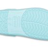 Crocs Classic Clog průsvitné plážové ledově modré sandály 205894-4S3