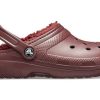 Crocs Classic Clog Sports Unisex vínově červené sandály 203591-60U