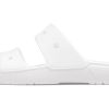 Crocs Classic Clog Útulná obuv pro volný čas Unisex bílá 206761-100