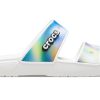 Crocs Classic Colorful Unisex vícebarevné bílé sandály 207771-94S Crocs Classic Colorful Unisex vícebarevné bílé sandály 207771-94S
