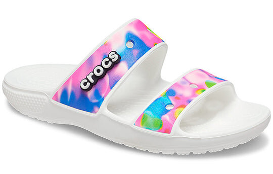 Crocs Classic Colorful Unisex White Pink Pantofle „White Pink“ 207771-102 Crocs Classic Colorful Unisex White Pink Pantofle „White Pink“ 207771-102