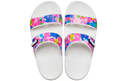 Crocs Classic Colorful Unisex White Pink Pantofle „White Pink“ 207771-102 Crocs Classic Colorful Unisex White Pink Pantofle „White Pink“ 207771-102