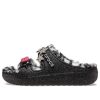 Crocs Classic Cozzzy Disco Glitter Sandals „Black“ 208074-0C4