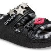 Crocs Classic Cozzzy Disco Glitter Sandals „Black“ 208074-0C4