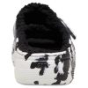 Crocs Classic Cozzzy mramorované sandály „Black White“ 207907