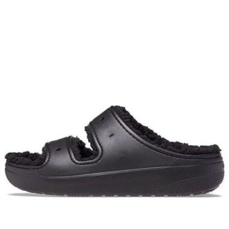 Crocs Classic Cozzzy Sandal „Black“ 207446-060