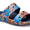 Crocs Classic Crocs Retro květinové sandály „Blue Multi“ 208975-4HQ