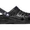 Crocs Classic Crocskin Clogs „Black“ 209093-001