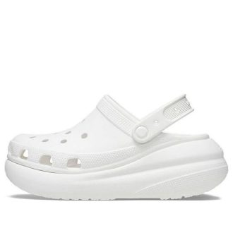 Crocs Classic Crush dřevák „White“ 207521-100