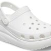 Crocs Classic Crush dřevák „White“ 207521-100